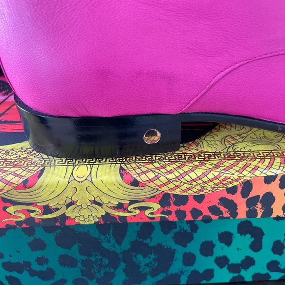 Mens Versace H&M pink shoes size 41 or US size 8 in excellent used condition. - Picture 3 of 11